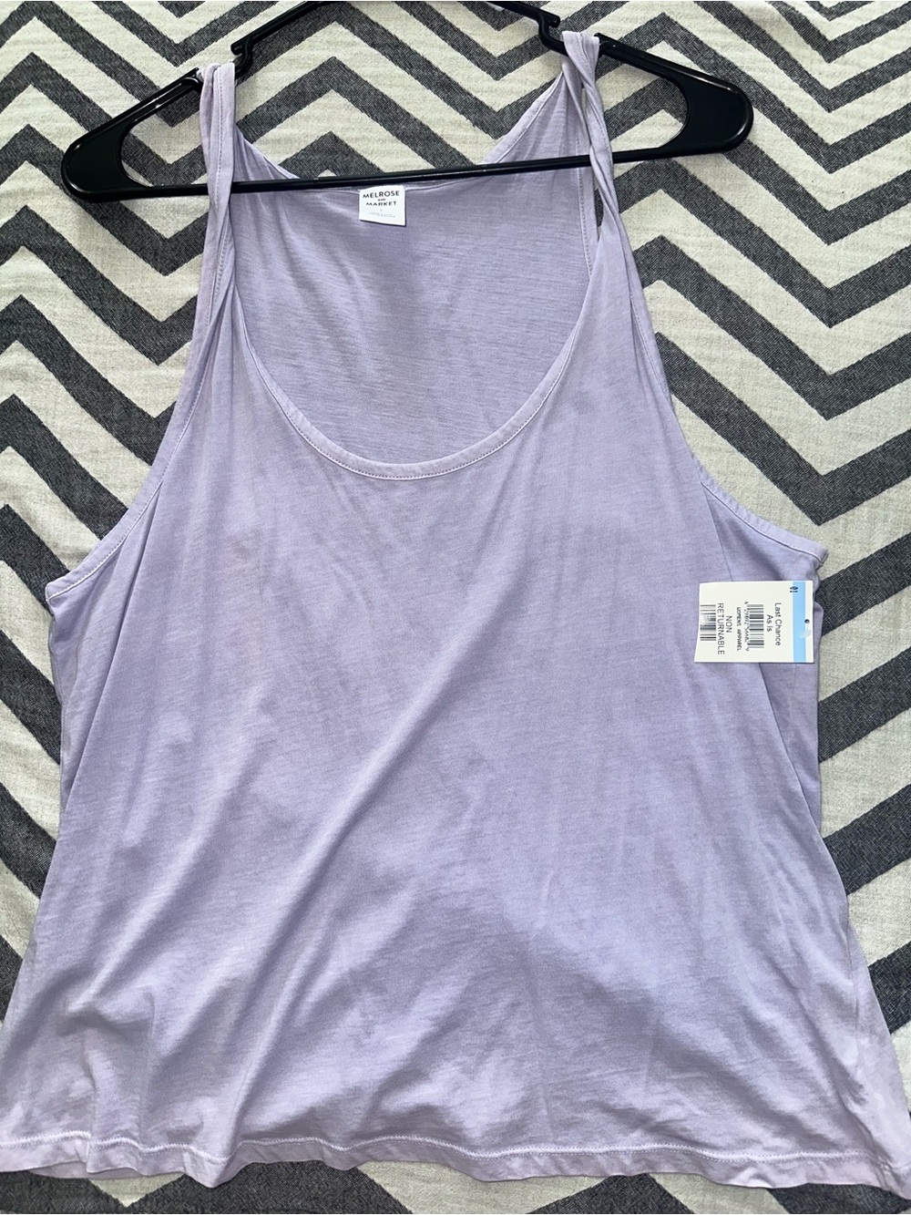 Melrose and market NEW! Lavender Women's Tank Top